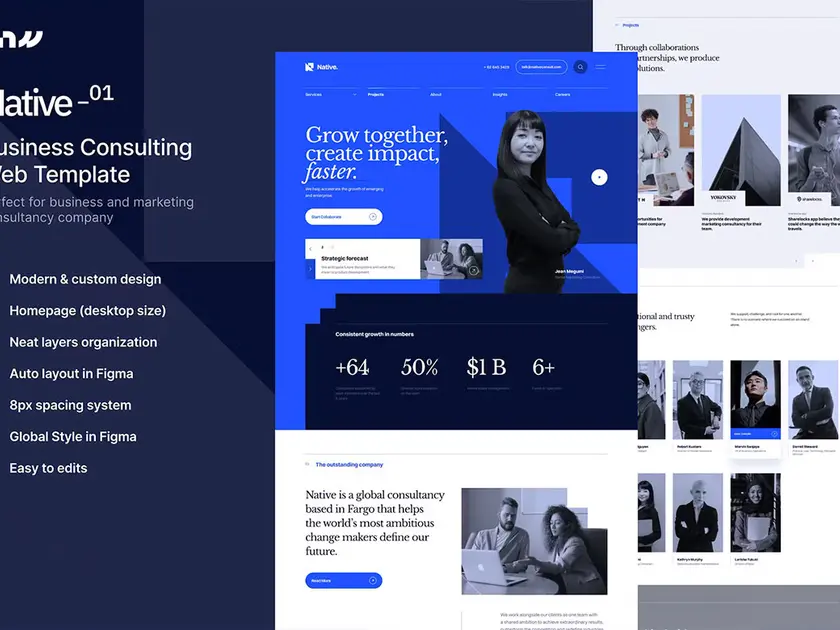 Native website design